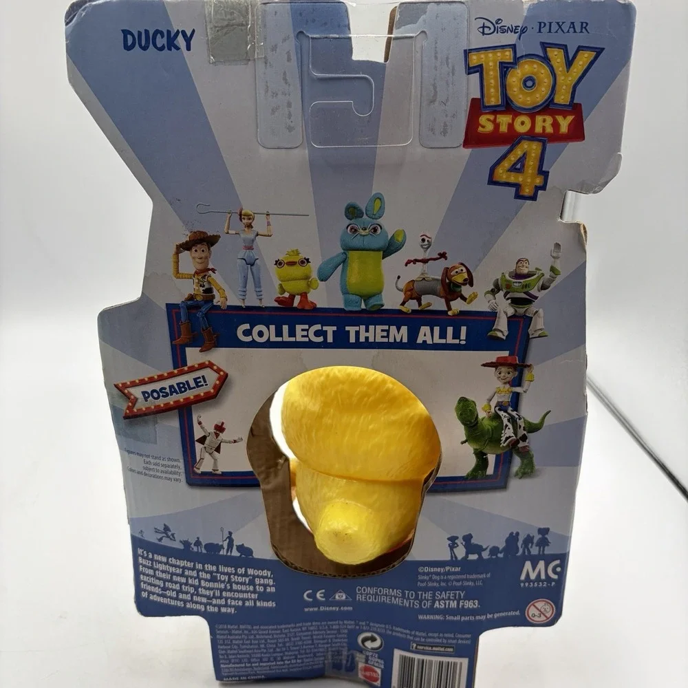 New Toy Story 4 Disney Pixar Bunny Ducky Action Figure 9 Inch Posable Rabbit